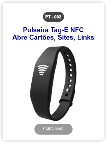 pulseira tag personalizada