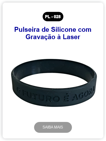 pulseiras de silicone personalizadas