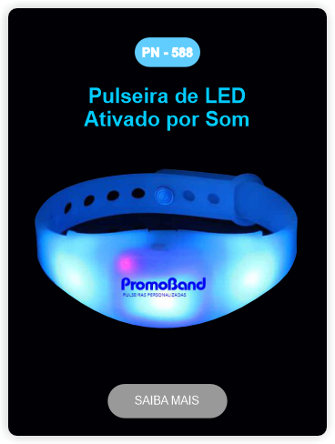 pulseiras de silicone personalizadas