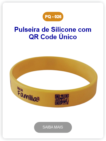 pulseiras de silicone personalizadas